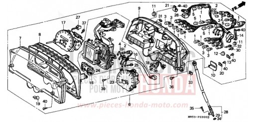 COMPTEUR GL1500AN de 1992
